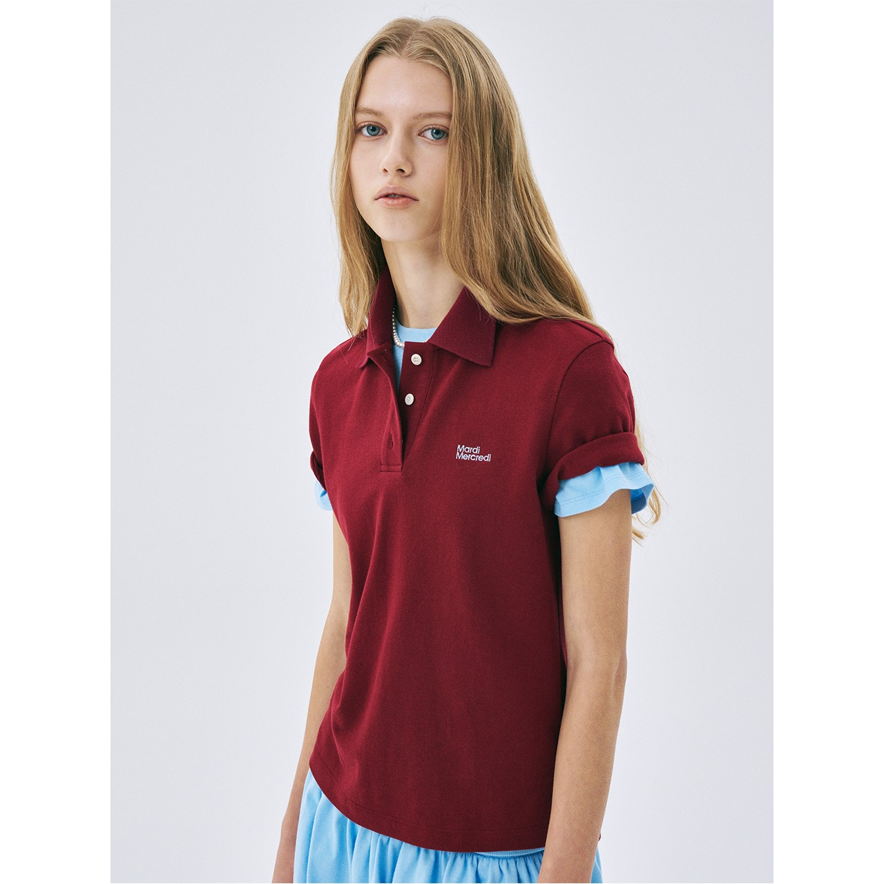 SLIMFIT SHIRT PIQUET ESSENTIAL