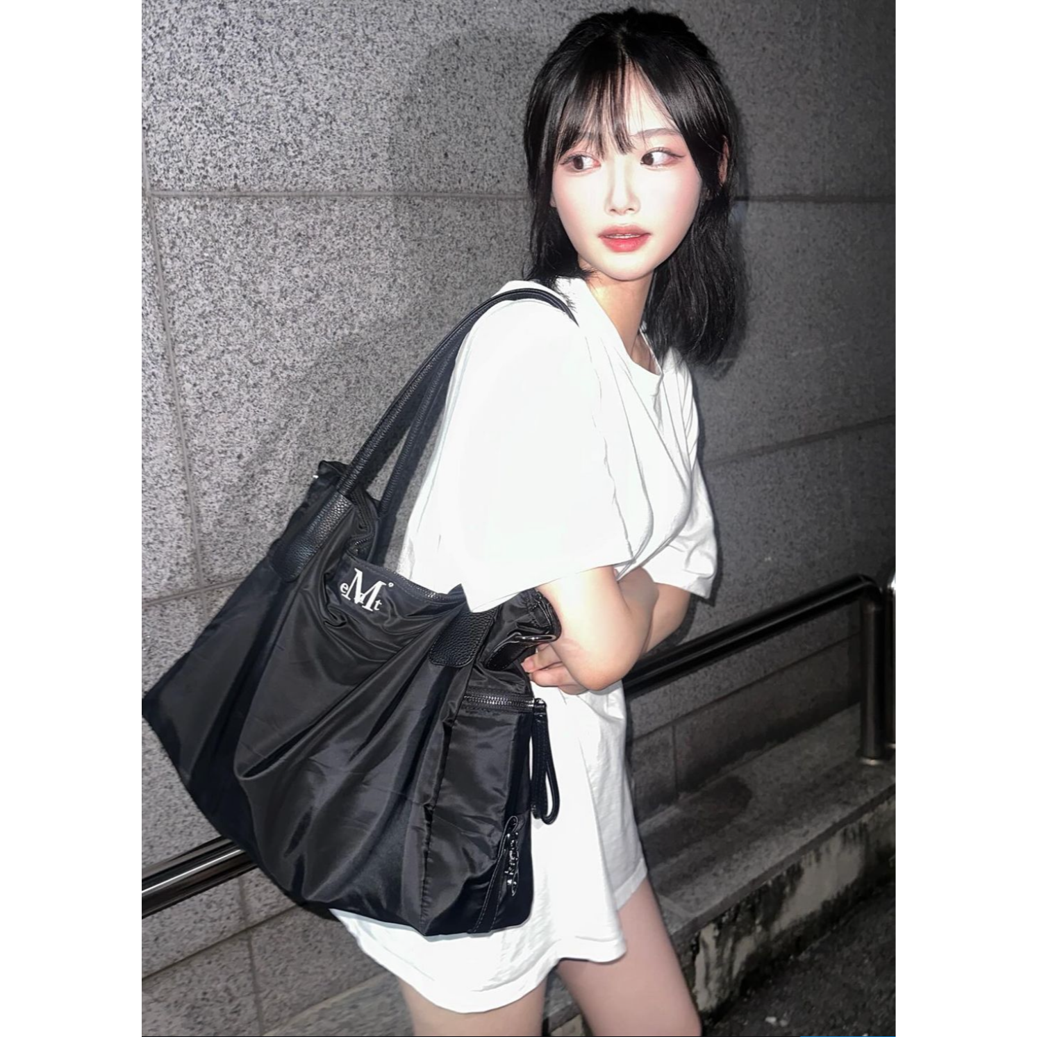 4WAY SIGNATURE LOGO TOTE BAG