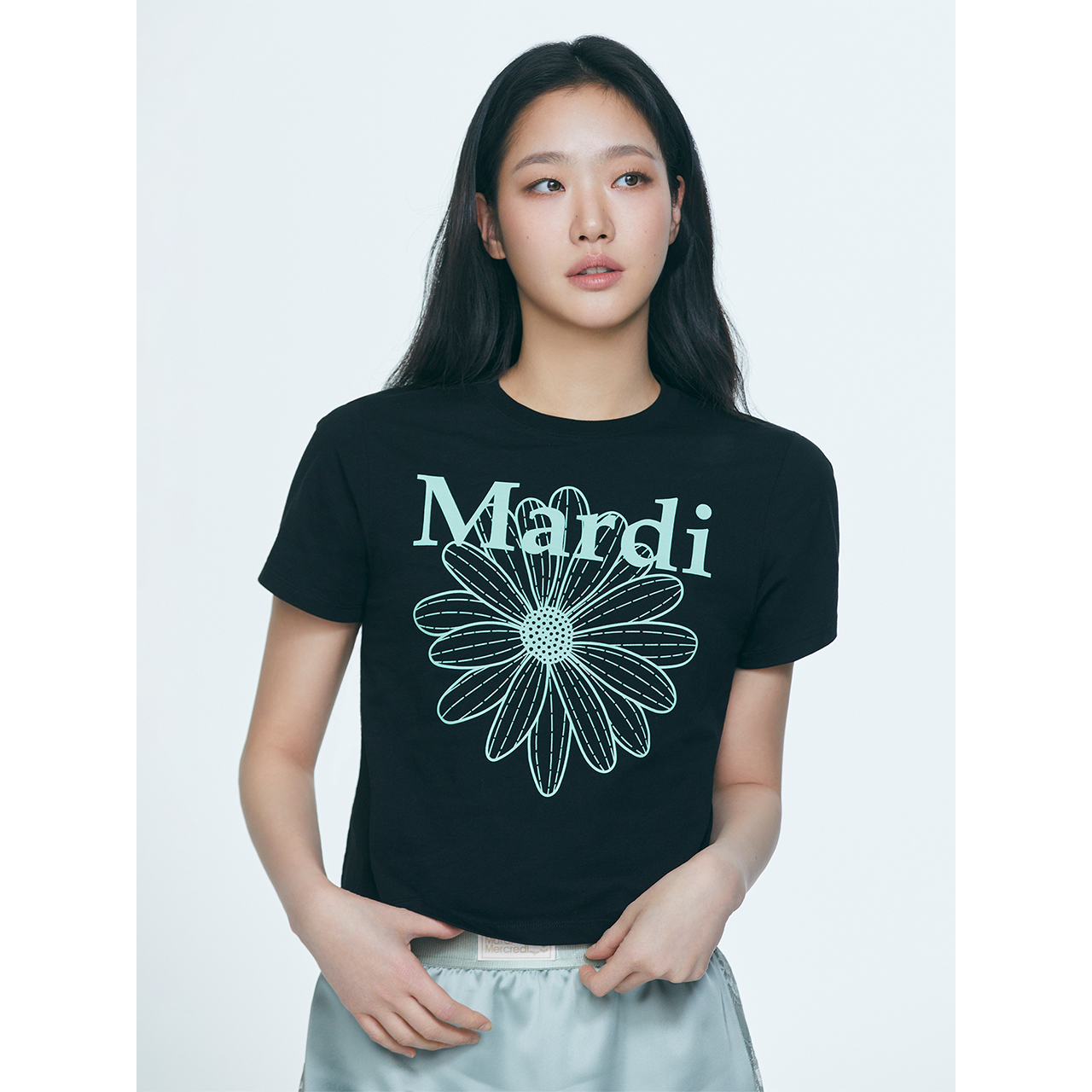 SLIM TSHIRT FLOWERMARDI