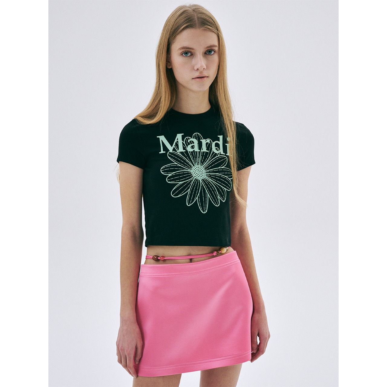 (2025) CROPPED TSHIRT FLOWERMARDI