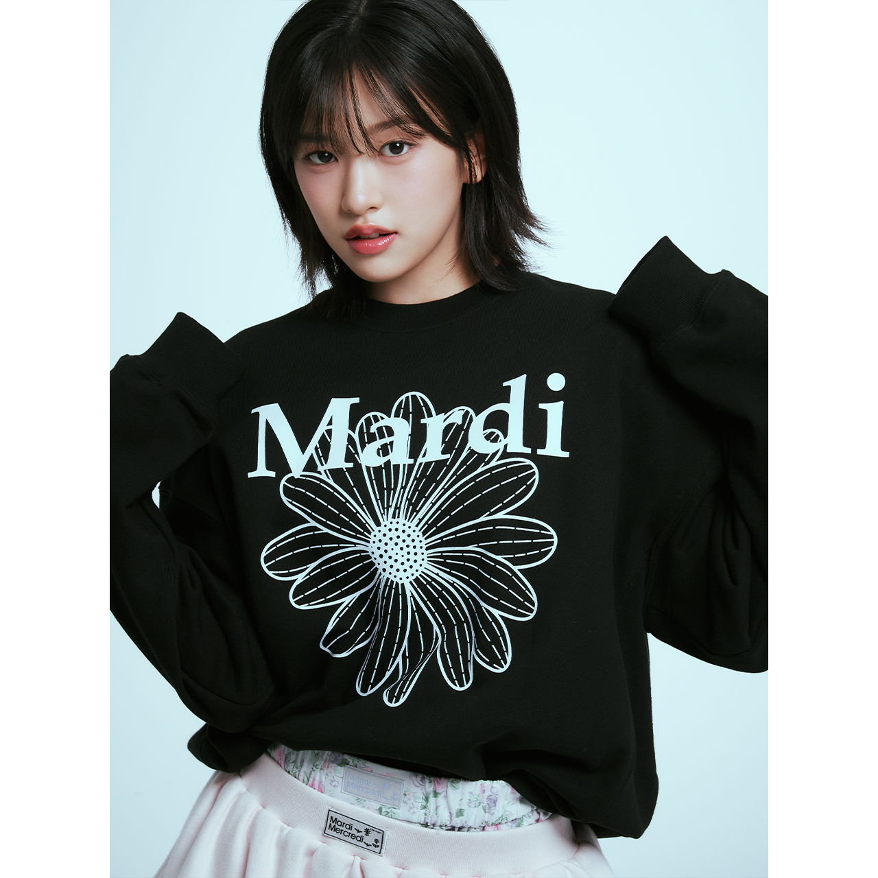 SWEATSHIRT FLOWERMARDI