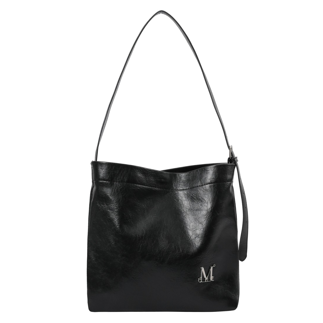 ECLAT METAL LOGO CROSS BAG UNISEX