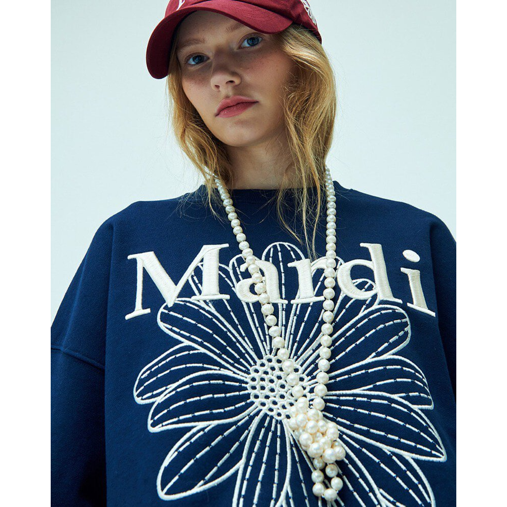 SWEATSHIRT FLOWERMARDI NEEDLEWORK