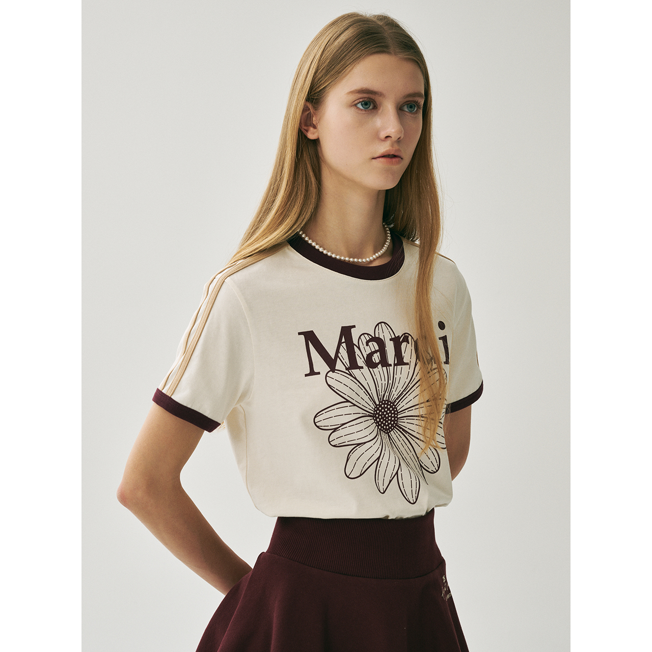 LINGER TSHIRT FLOWERMARDI