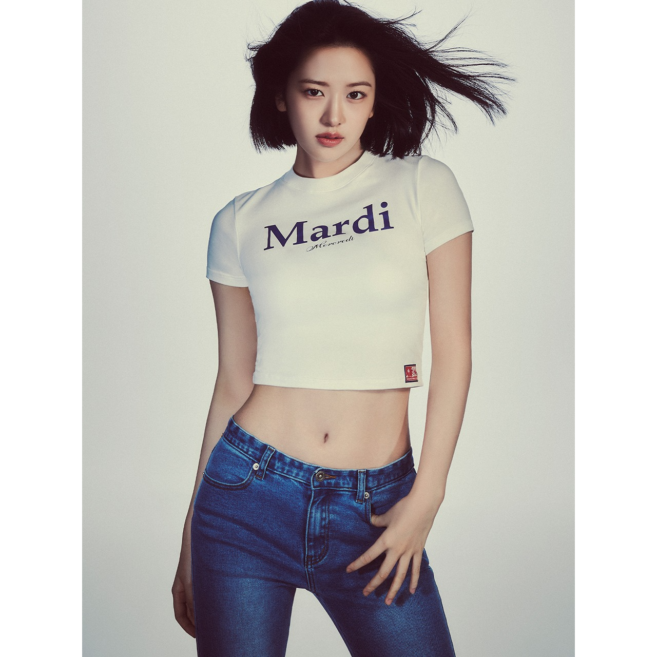 CROPPED TSHIRT MARDI CLASSIC