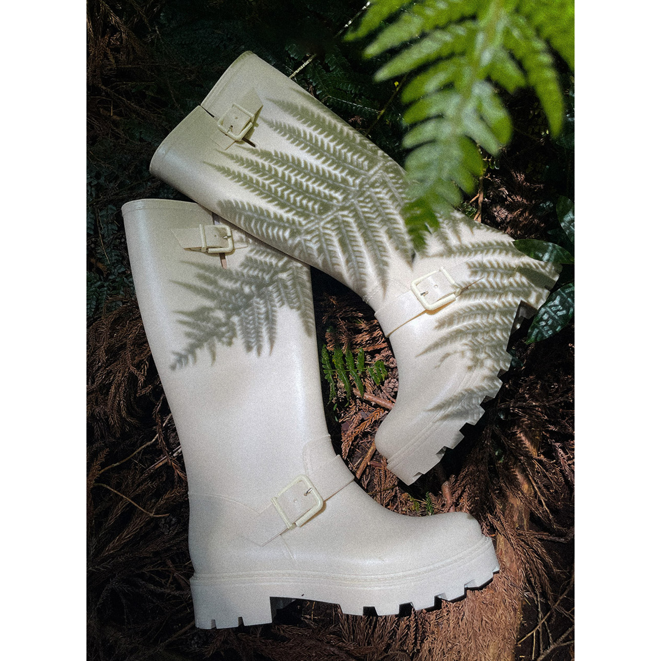 BUCKLE RAIN BOOTS LONG