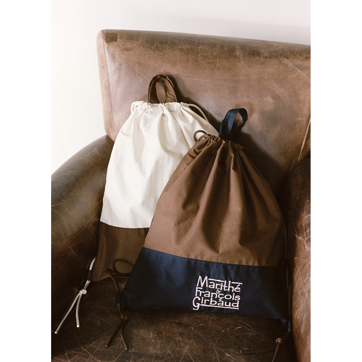 MFG X JERUSALEM SANDALS LOGO GYM SACK