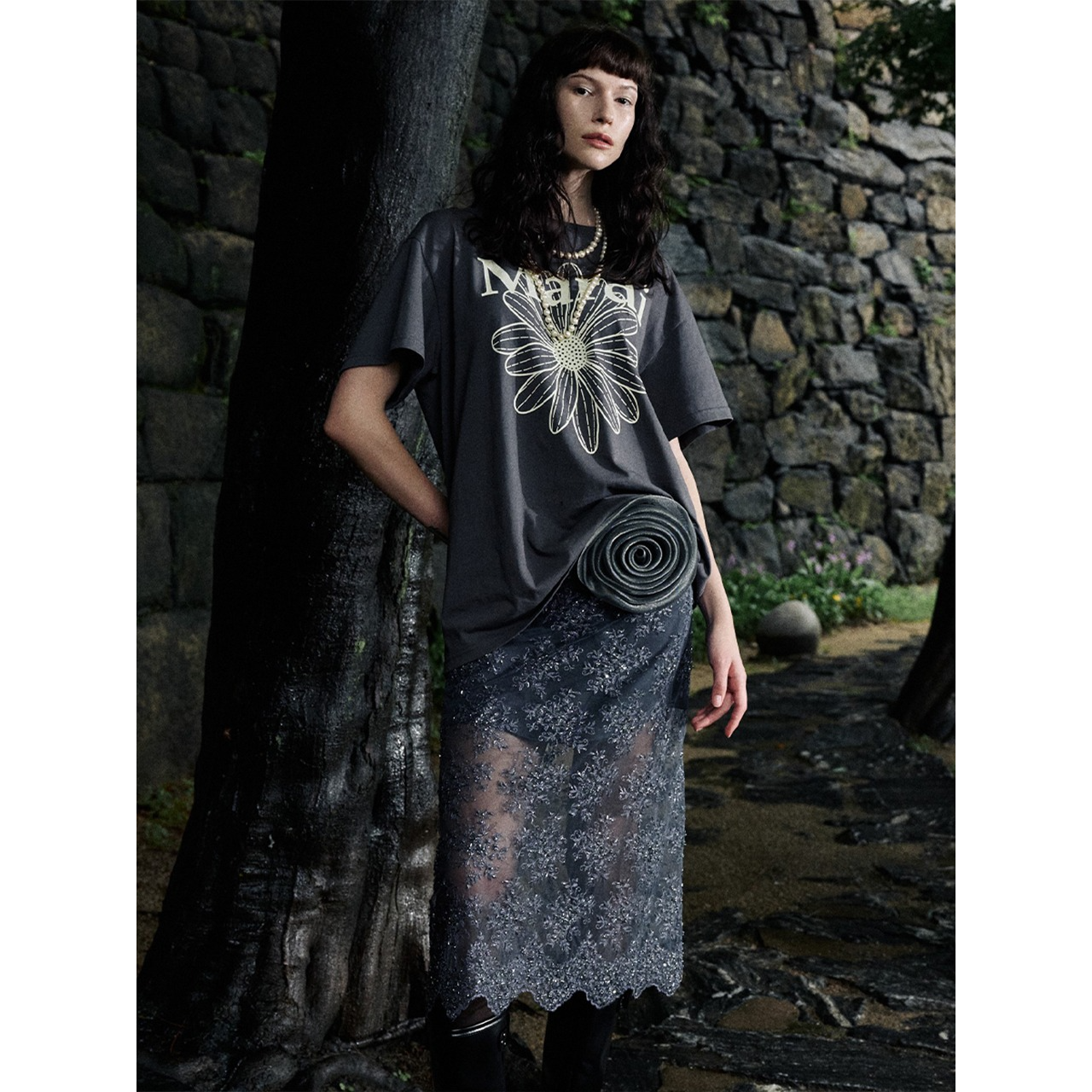 UNISEX TSHIRT FLOWERMARDI