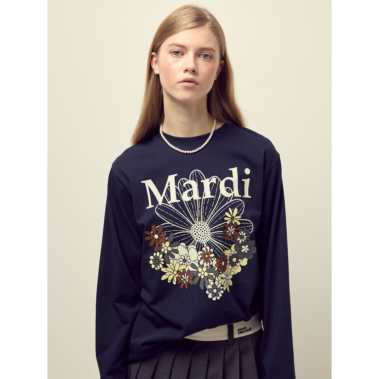 TSHIRT LONG SLEEVE FLOWERMARDI JARDIN