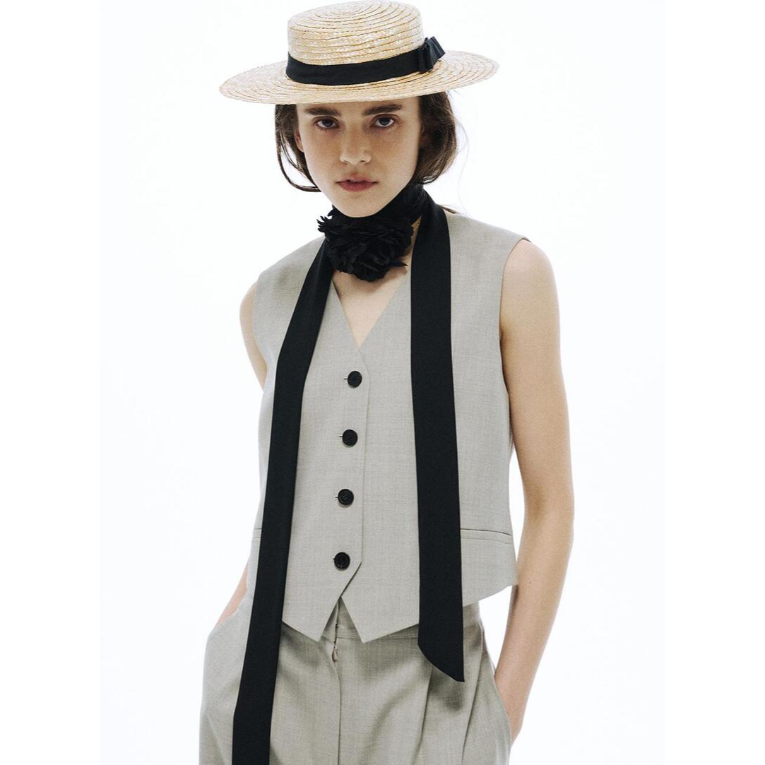 SUMMER WOOL CLASSIC VEST
