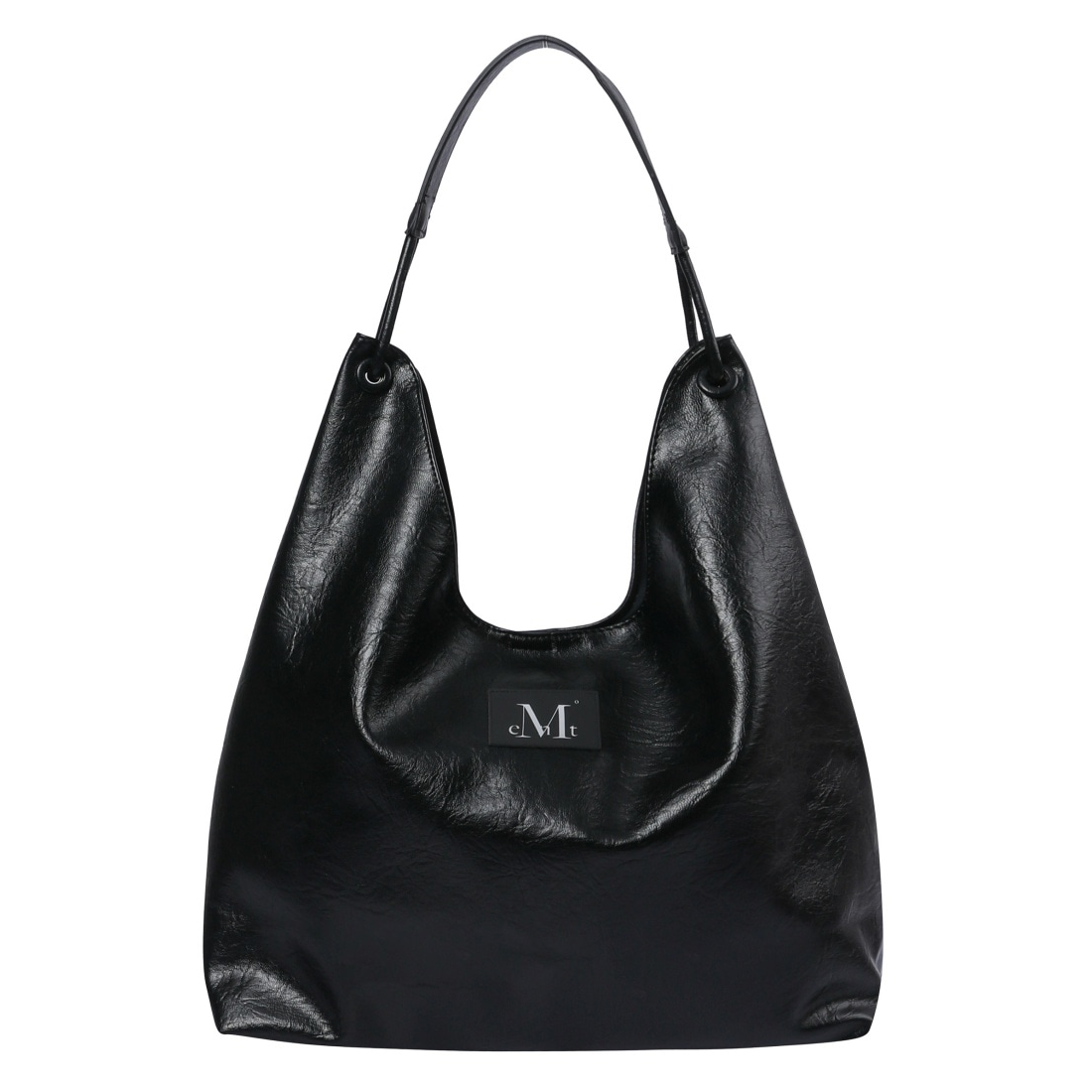 KAEZ DOUBLE LINE EYELET LEATHER SHOULDER BAG UNISEX (+POUCH GIFT)