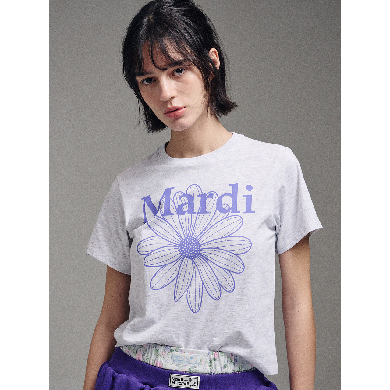 SLIM TSHIRT FLOWERMARDI