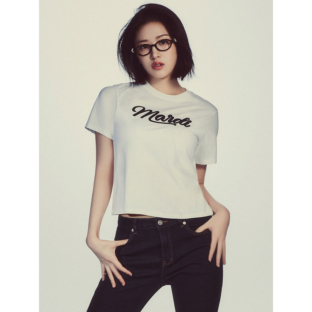 SLIM TSHIRT MARDI VINTAGE LOGO