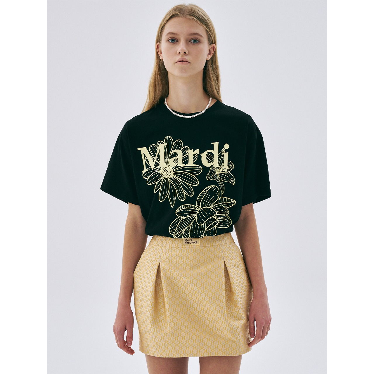 TSHIRT TRIPLE FLOWER