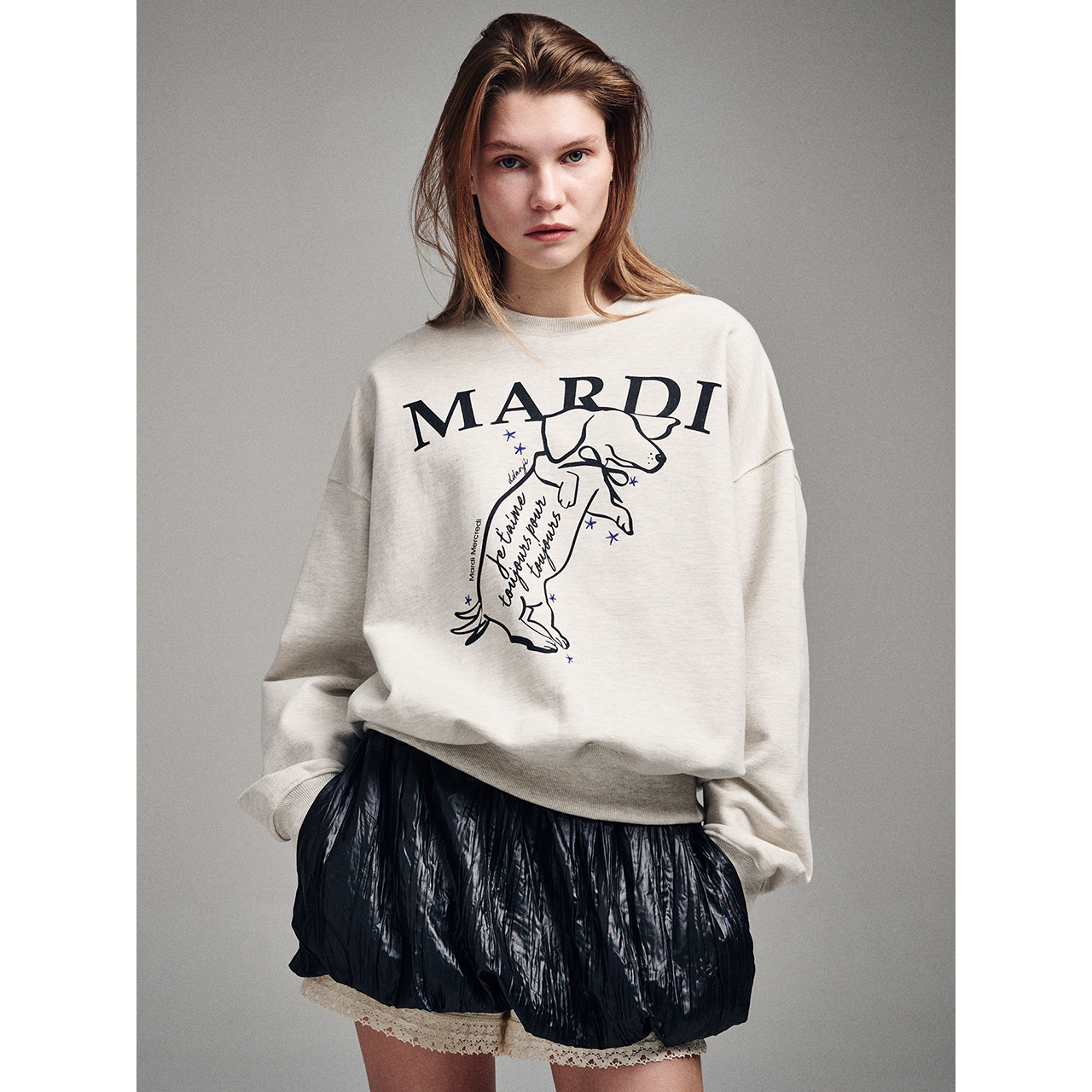 SWEATSHIRT SWING THE TAIL DDANJI