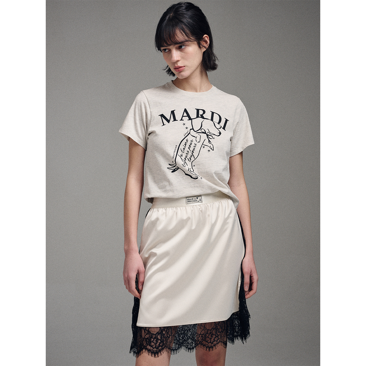 SLIM TSHIRT SWING THE TAIL DDANJI