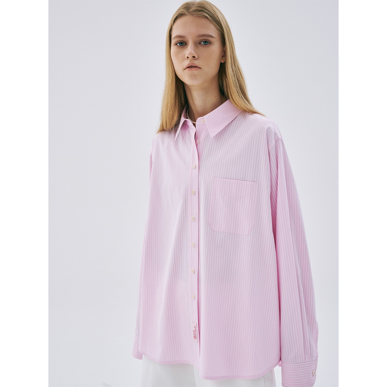 COTTON OVERSIZED SHIRT STRIPE