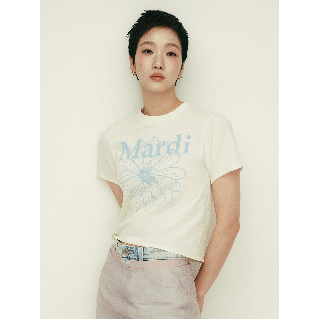 (2025) SLIM TSHIRT FLOWERMARDI