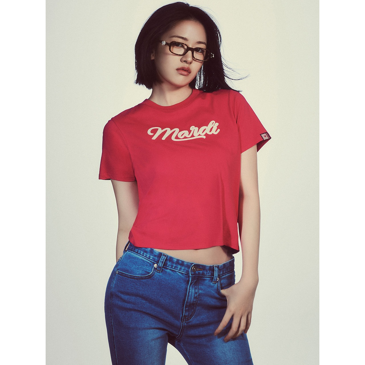 SLIM TSHIRT MARDI VINTAGE LOGO