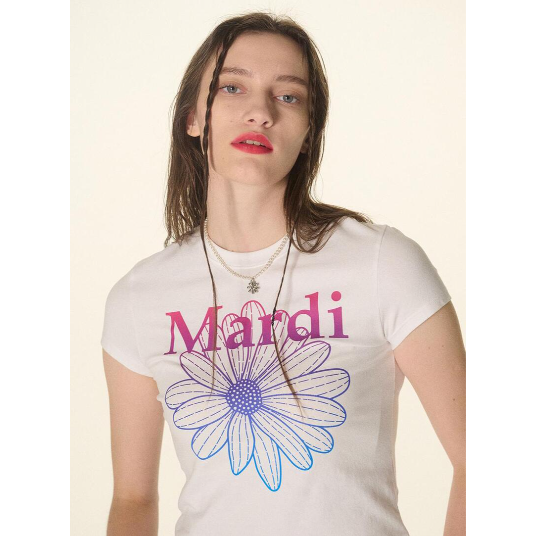 CROPPED TSHIRT FLOWERMARDI BLOSSOM