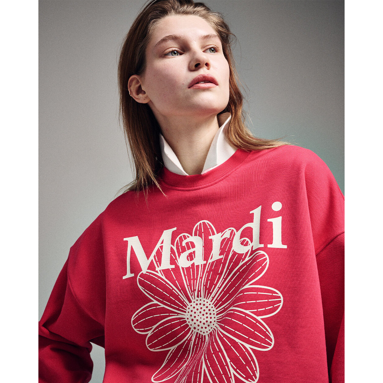 SWEATSHIRT FLOWERMARDI