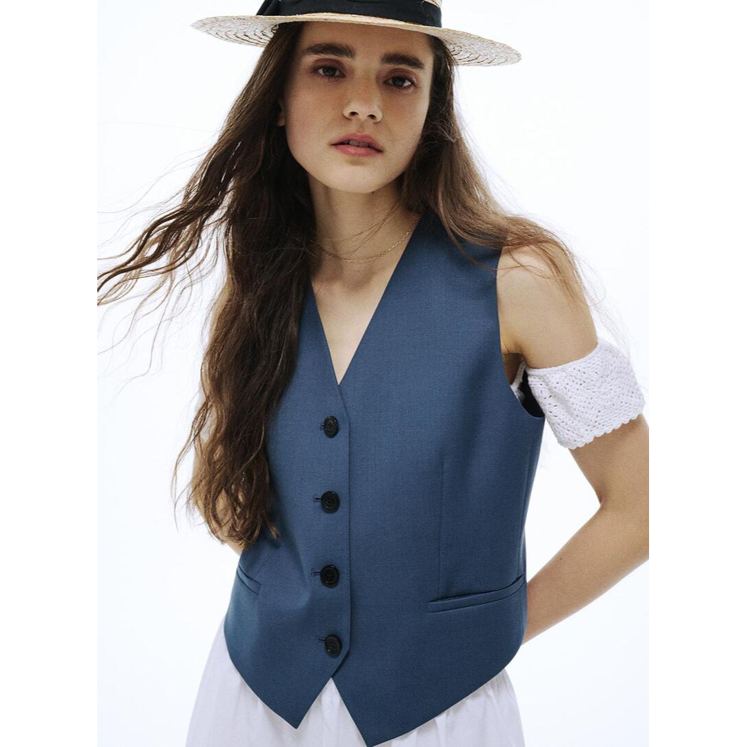 SUMMER WOOL CLASSIC VEST