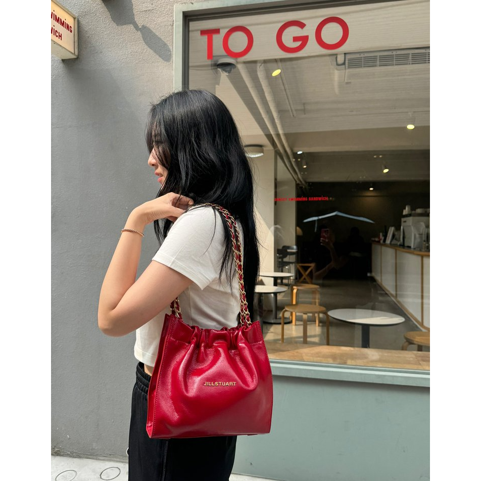 Cocochain] Drawstring Chain Shoulder Bag S – HK Buy Buy Online