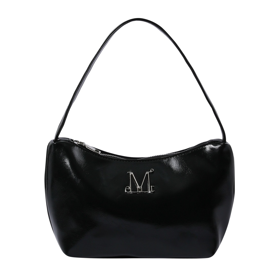 MORIN METAL LOGO COMPACT SHOULDER BAG UNISEX