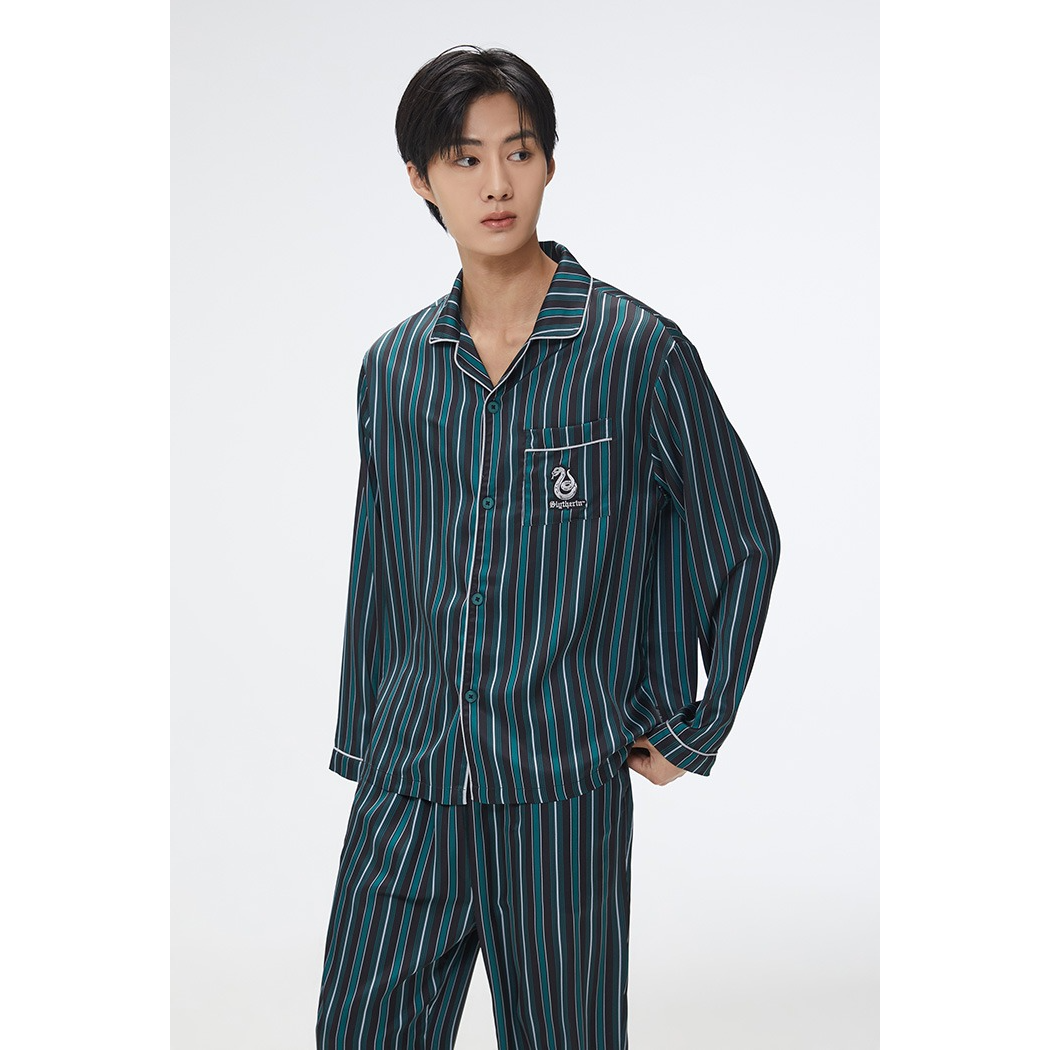 (Harry Potter 2025) Slytherin Long Sleeve Pyjamas
