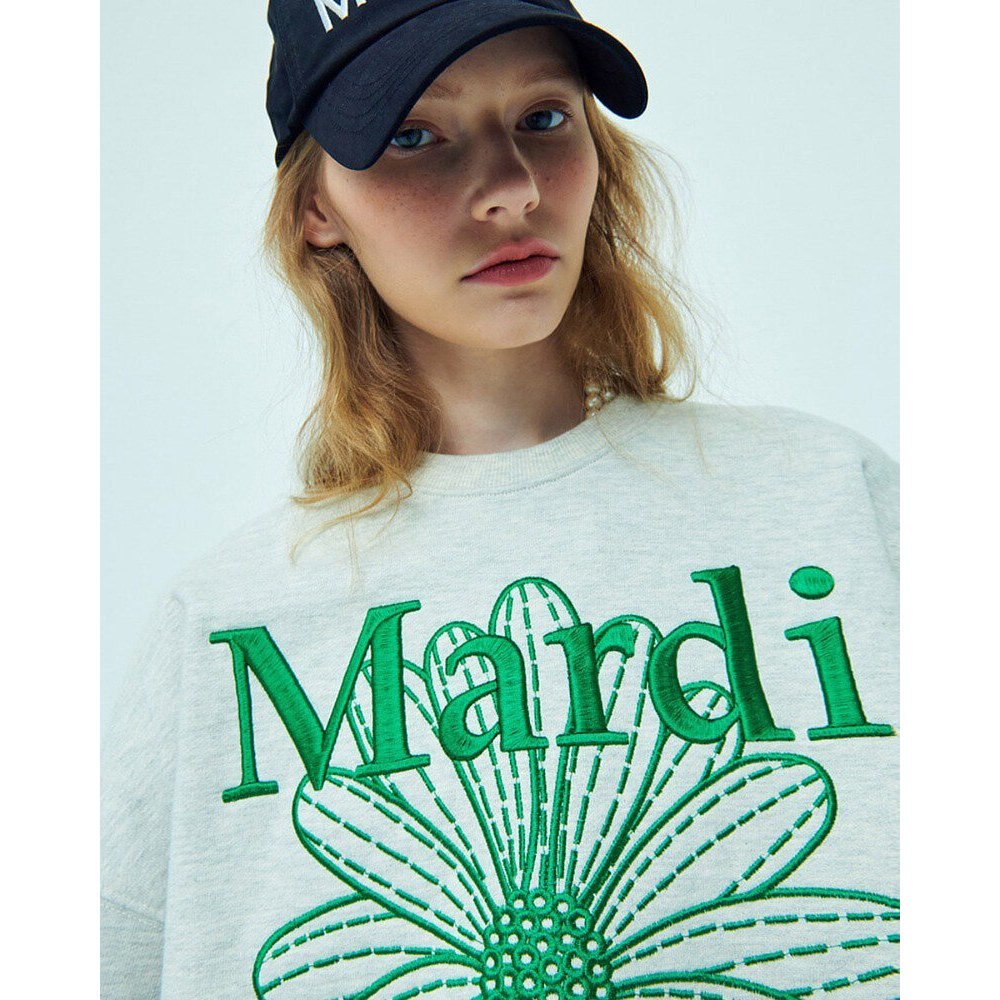 SWEATSHIRT FLOWERMARDI NEEDLEWORK