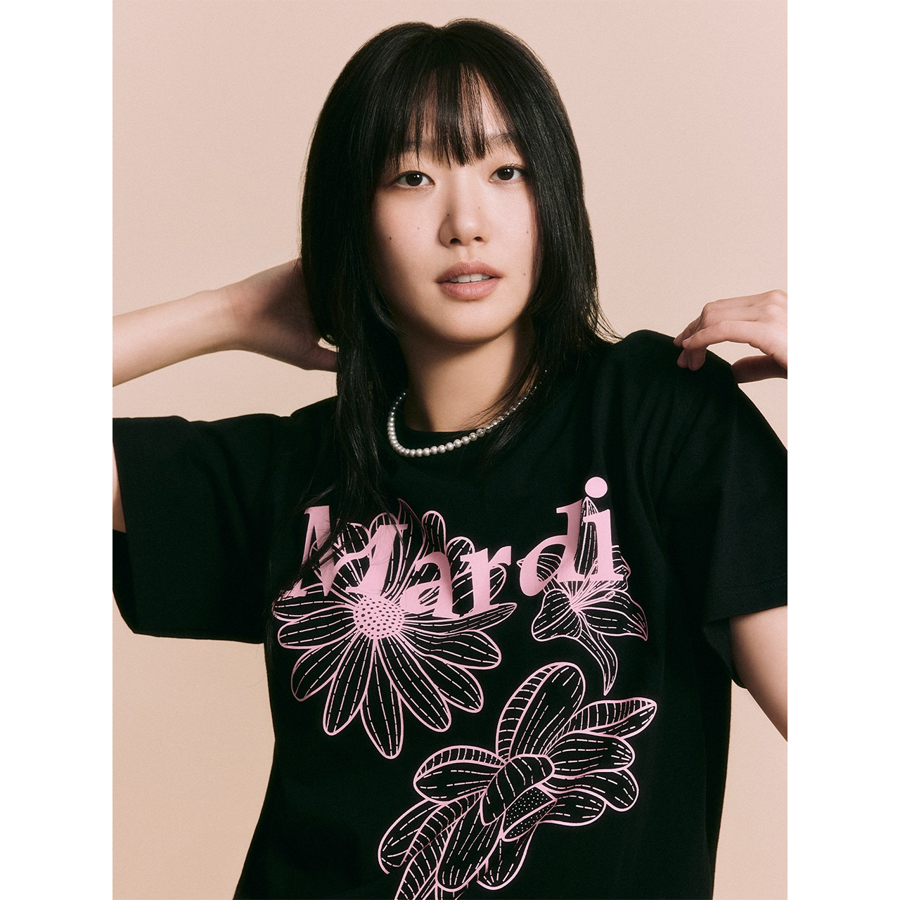 (2025) TSHIRT TRIPLE FLOWER