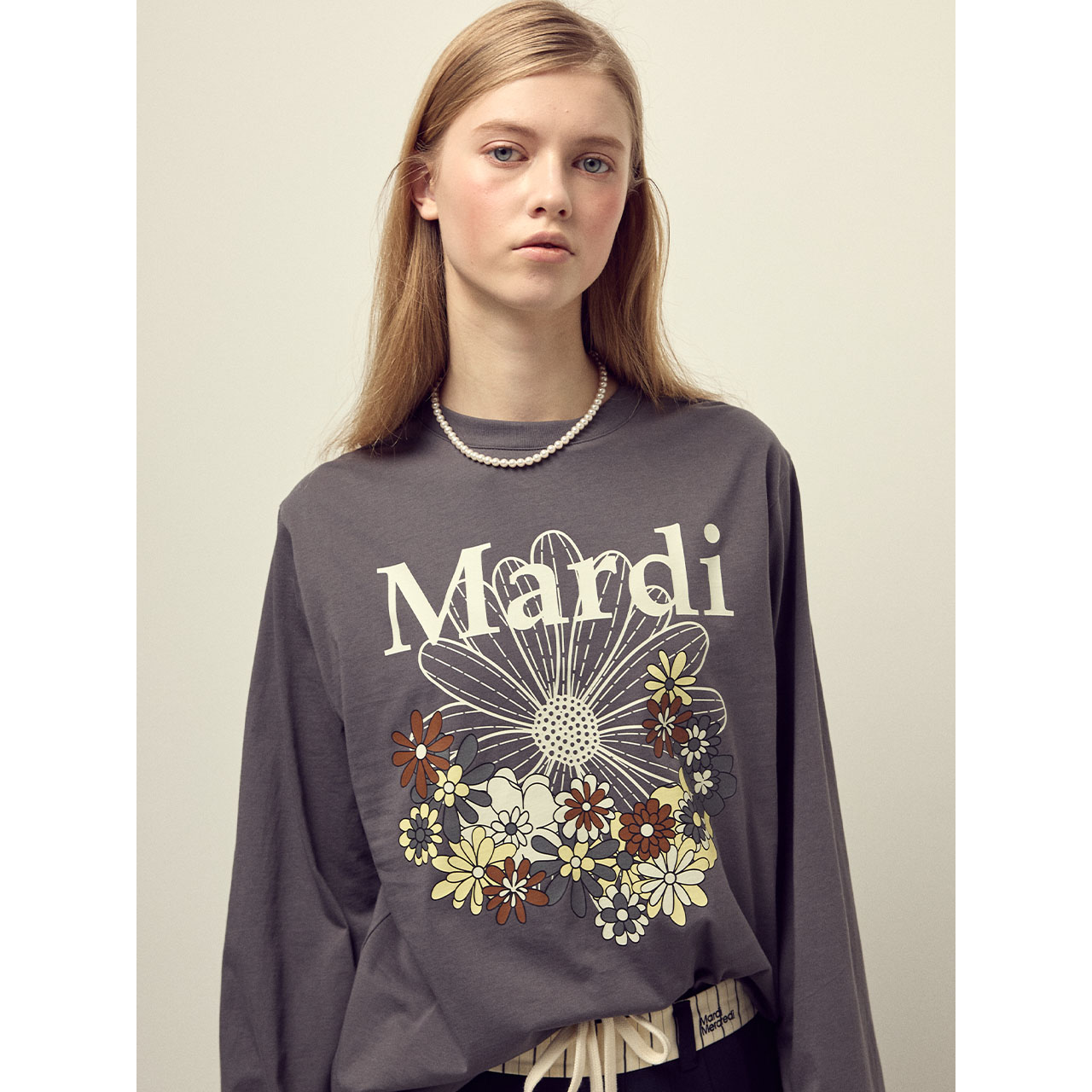 TSHIRT LONG SLEEVE FLOWERMARDI JARDIN