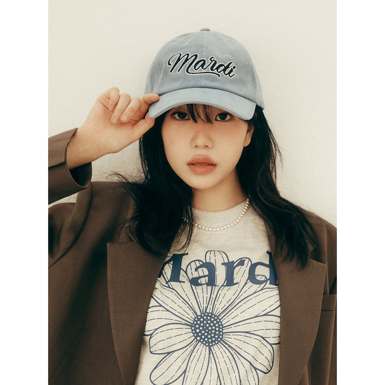 CAP MARDI CHAIN VINTAGE LOGO