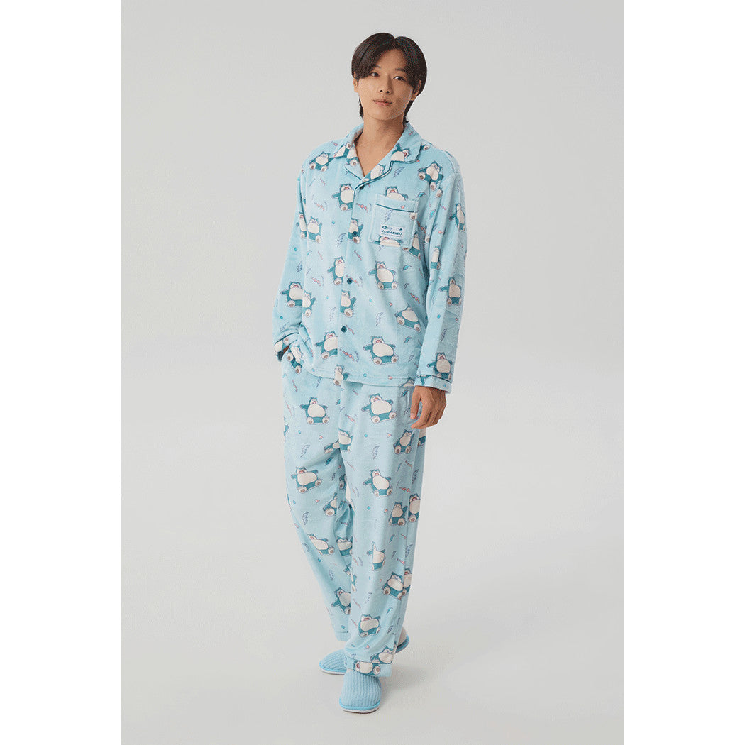 (Pokemon 2025) It's a warm sleep Pajama 長袖珊瑚毛毛睡衣套裝
