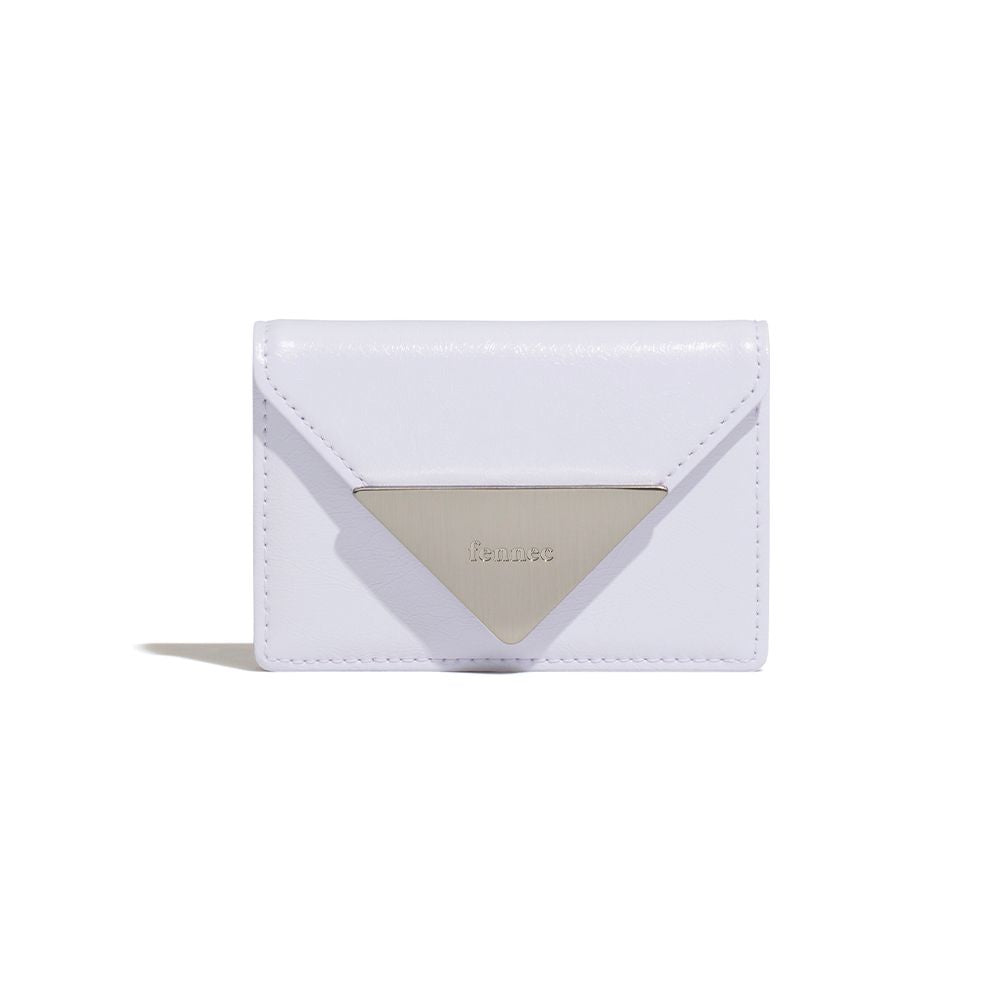 CRINKLE TRIANGLE ACCORDION POCKET