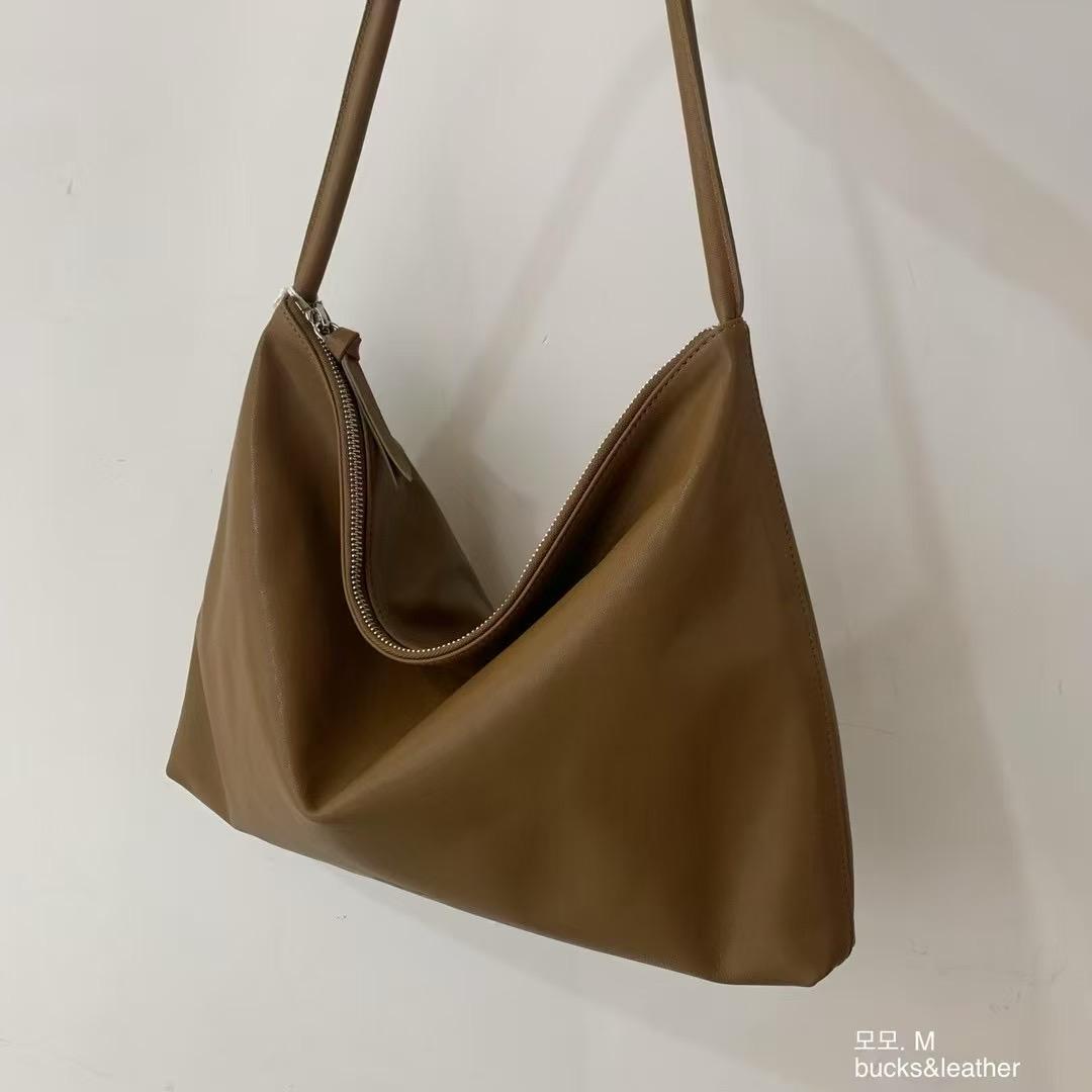 ♥︎bucks&leather♥︎新款真皮腋下單肩包中號
