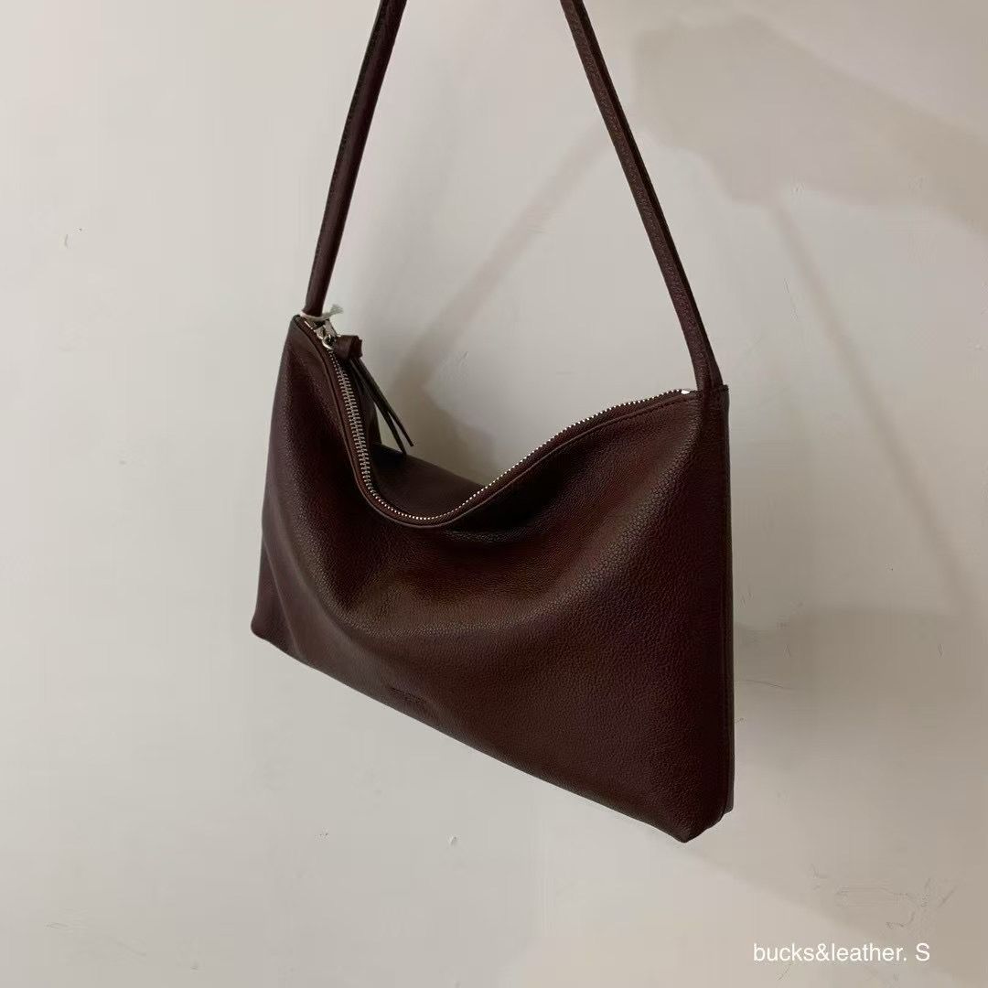 ♥︎bucks&leather♥︎新款真皮腋下單肩包小號