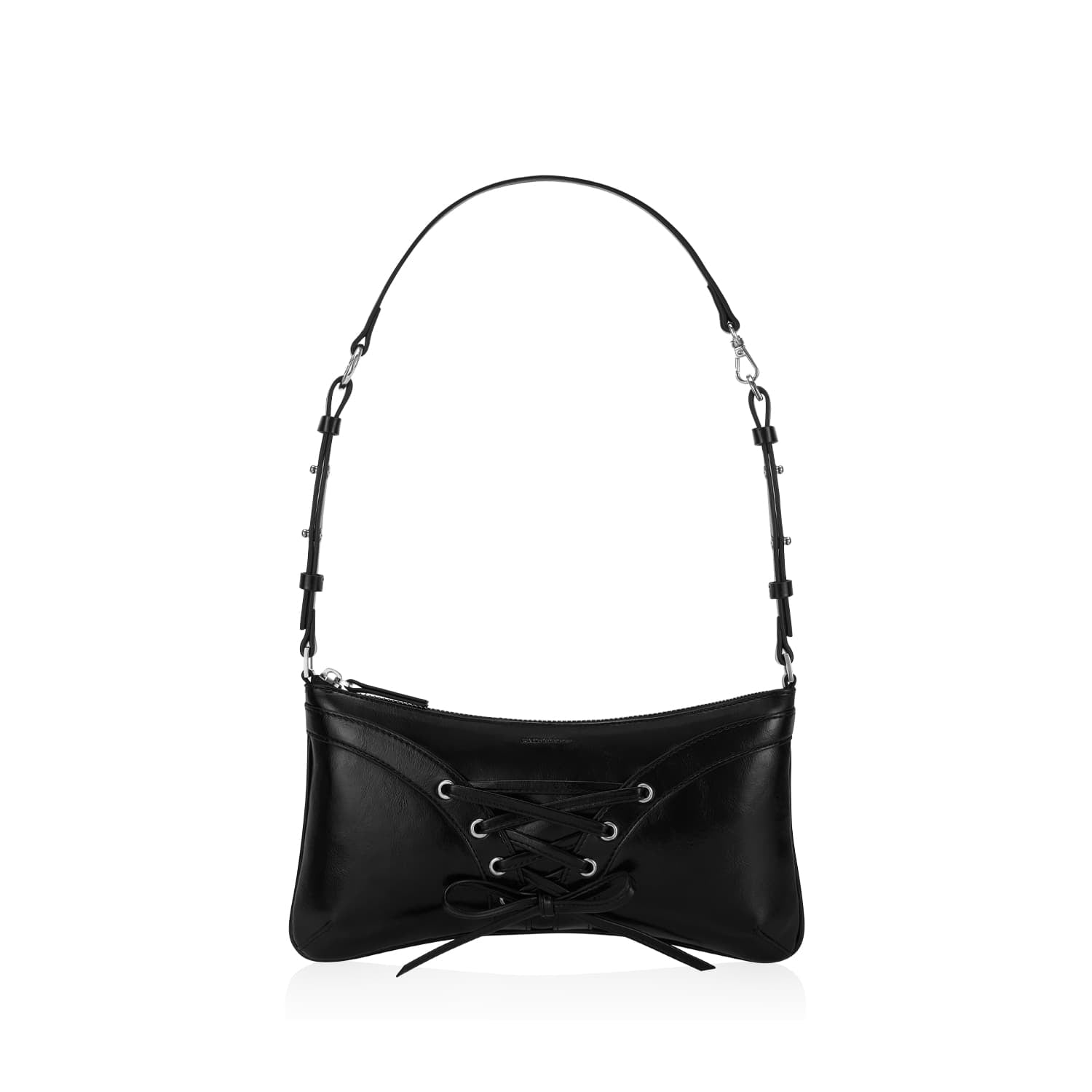 RIBBON TIE SHOULDER BAG
