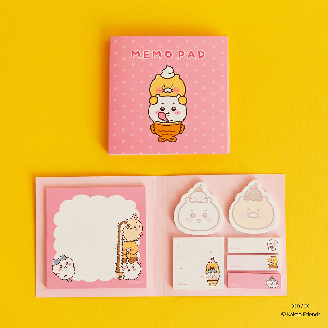 (Chiikawa x Kakao Friends) Book Type Sticky Memo Note