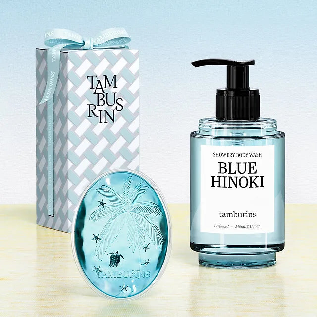 BLUE HINOKI SHOWER BODY WASH