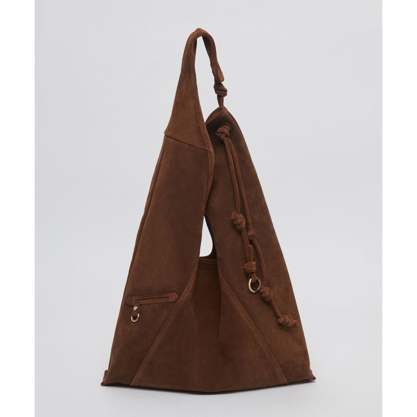 Knotted layer bag (Suede)