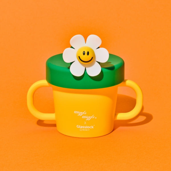 Glasslock X Wiggle Wiggle Baby Silicone Cup Set