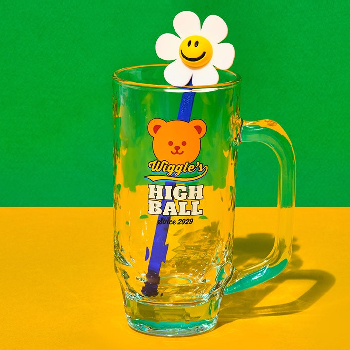 Glasslock X Wiggle Wiggle Highball Mug 540ml