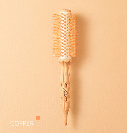 Haum Sole Plate Medium Root Volume Dry Roll Comb Brush