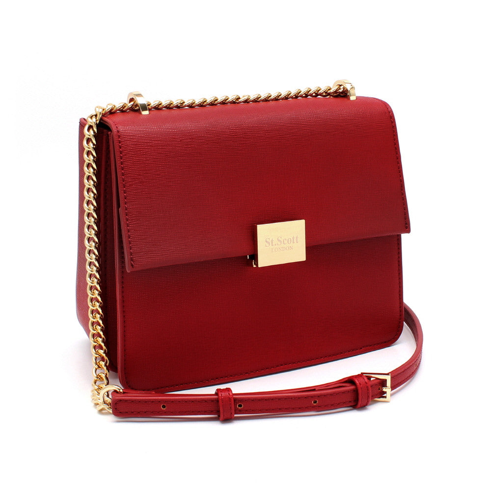 Irina Shoulder Bag - Red