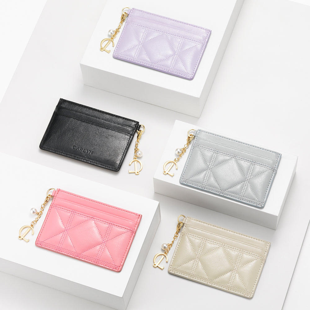 Carlyn Pave Quilting Card Wallet – HK Buy Buy Online