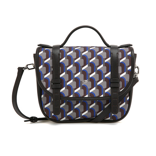 Titon Monogram Satchel