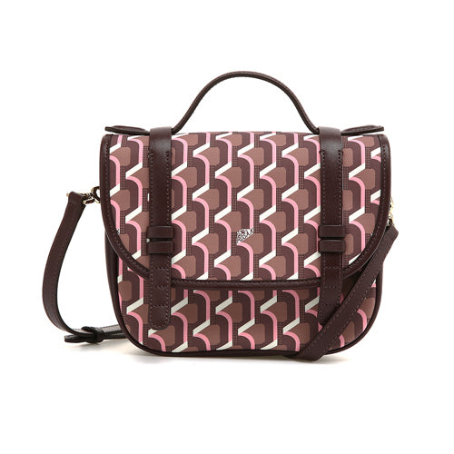 Titon Monogram Satchel