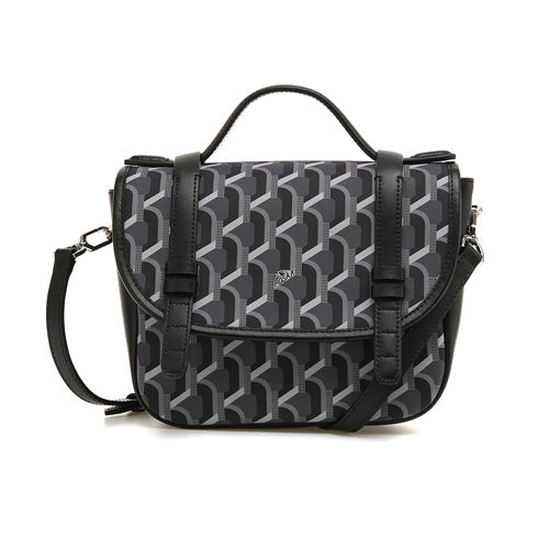 Titon Monogram Satchel