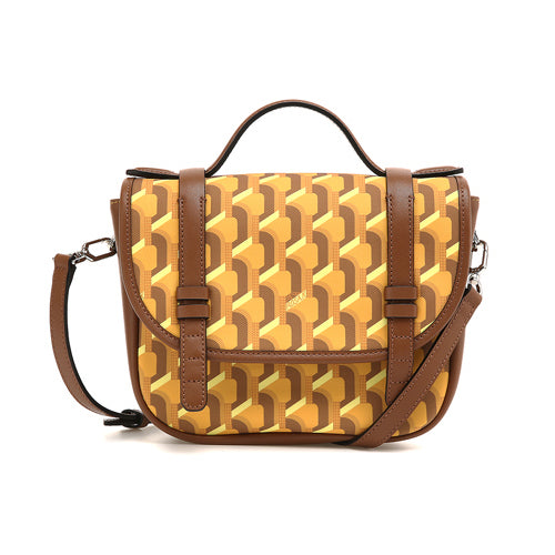 Titon Monogram Satchel